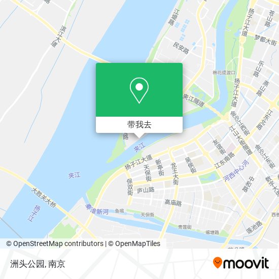 洲头公园地图