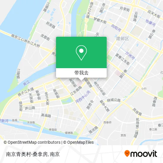 南京青奥村-桑拿房地图