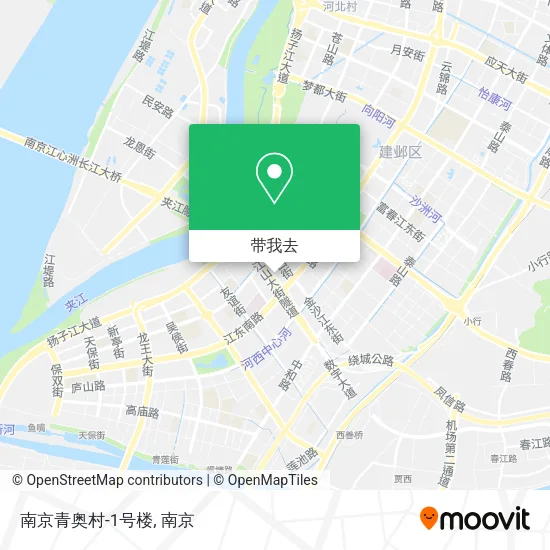 南京青奥村-1号楼地图