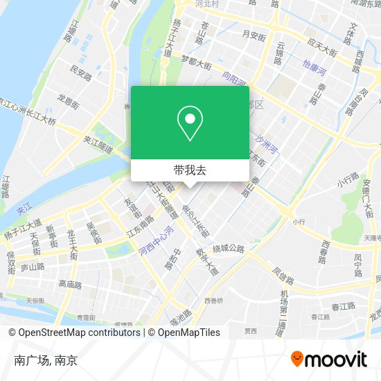 南广场地图