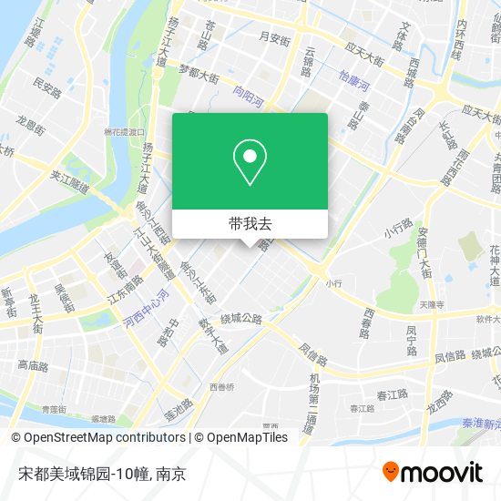 宋都美域锦园-10幢地图