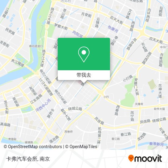 卡弗汽车会所地图