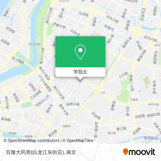 百隆大药房(白龙江东街店)地图