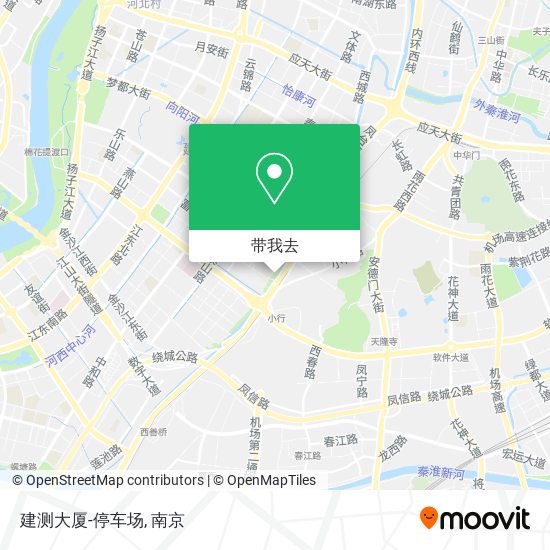 建测大厦-停车场地图