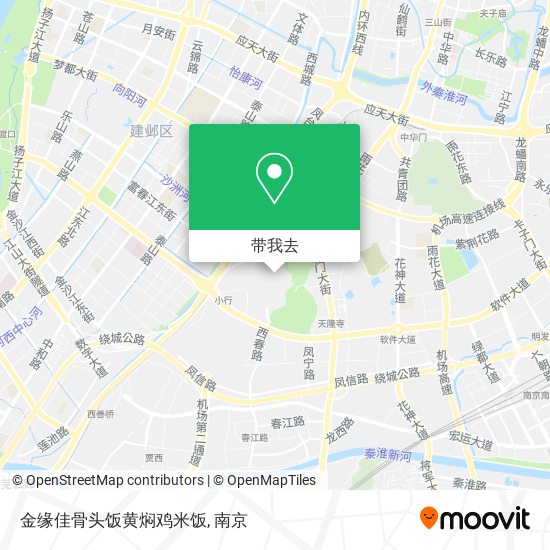金缘佳骨头饭黄焖鸡米饭地图