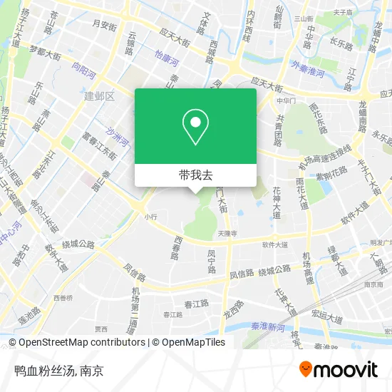 鸭血粉丝汤地图