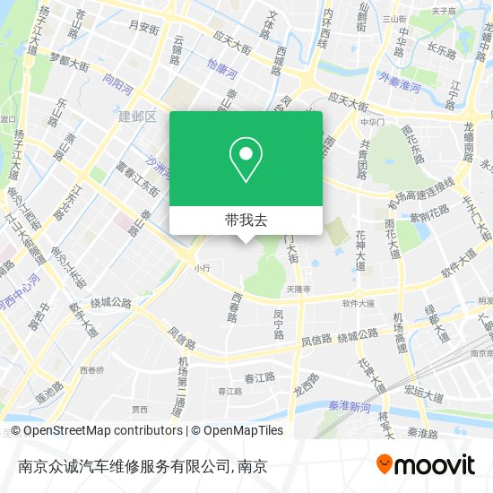 南京众诚汽车维修服务有限公司地图