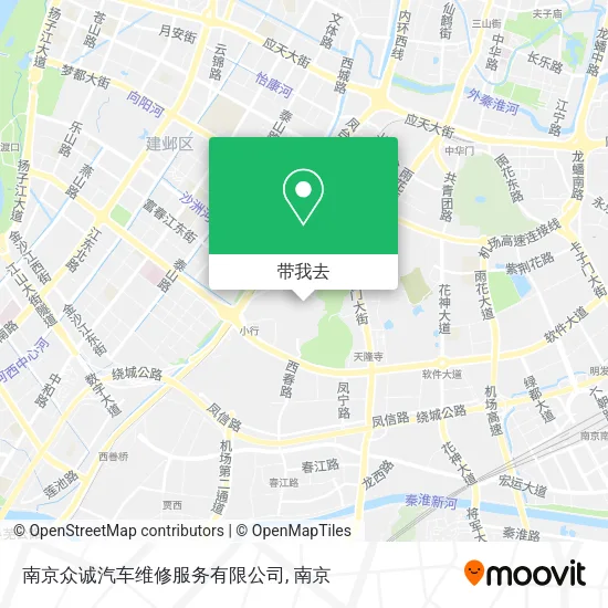 南京众诚汽车维修服务有限公司地图