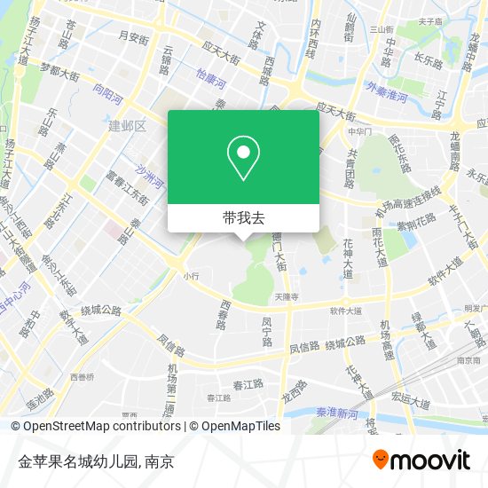金苹果名城幼儿园地图
