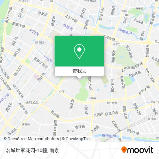 名城世家花园-10幢地图