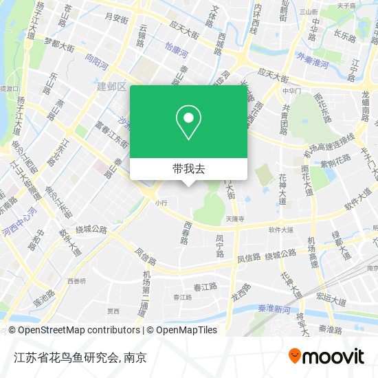 江苏省花鸟鱼研究会地图