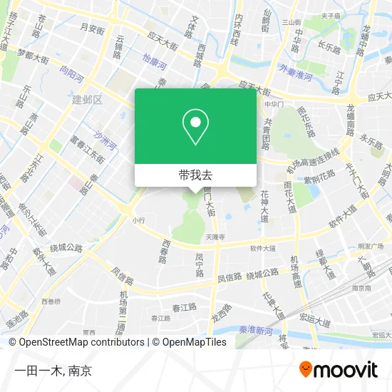 一田一木地图