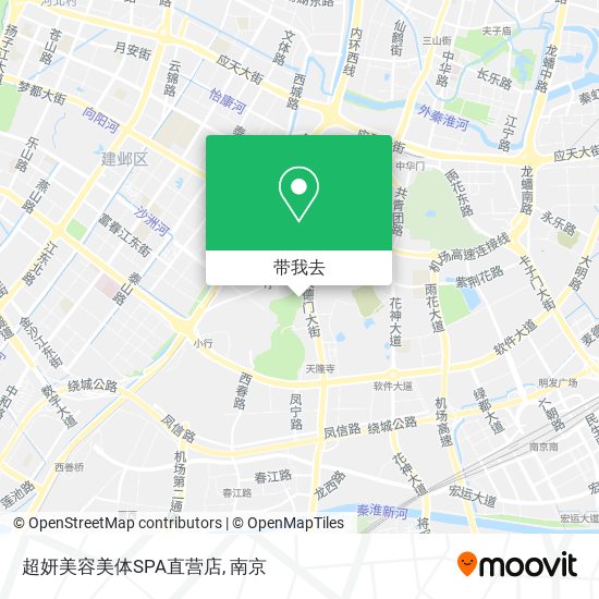 超妍美容美体SPA直营店地图