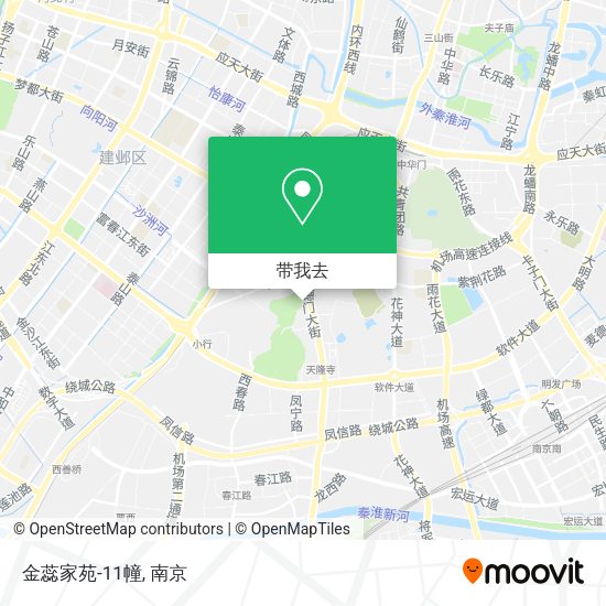 金蕊家苑-11幢地图