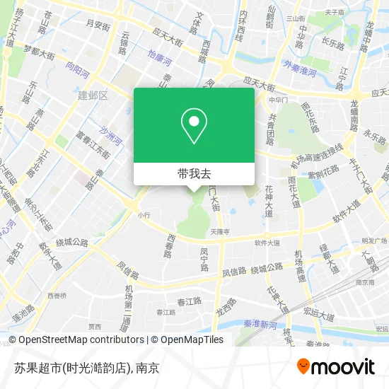 苏果超市(时光澔韵店)地图