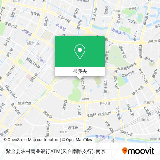紫金县农村商业银行ATM(凤台南路支行)地图