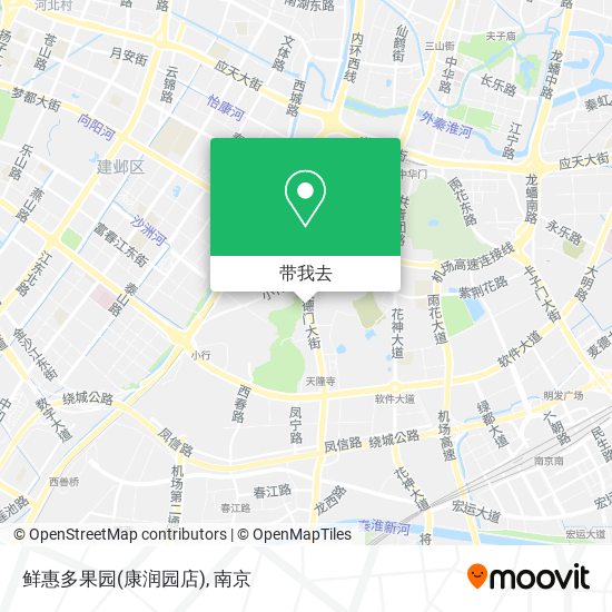 鲜惠多果园(康润园店)地图