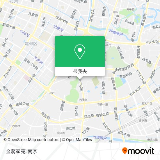 金蕊家苑地图