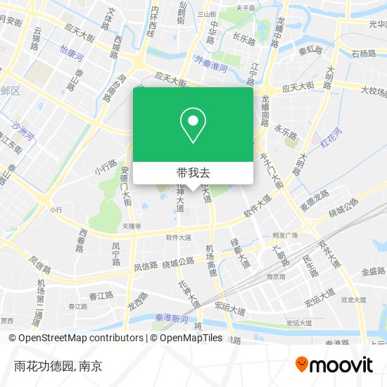 雨花功德园地图