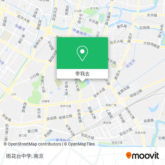 雨花台中学地图