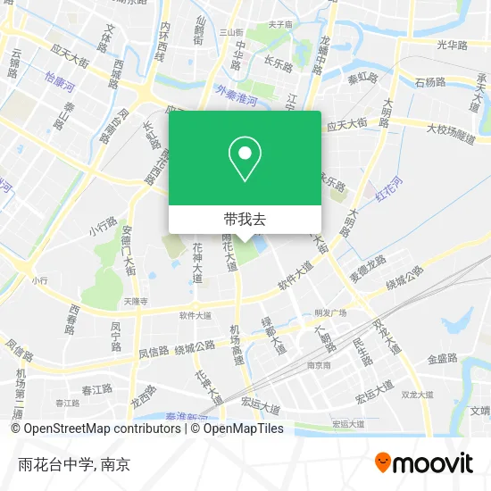 雨花台中学地图