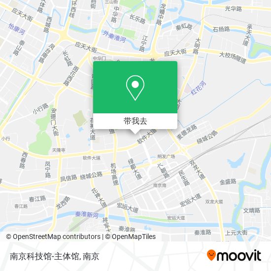 南京科技馆-主体馆地图