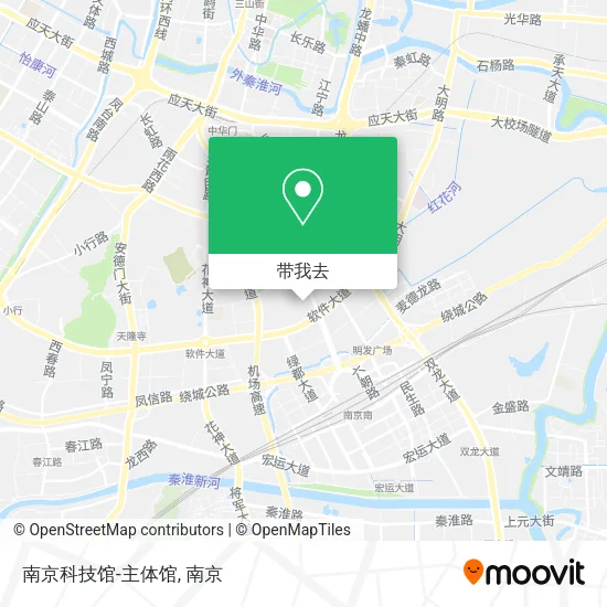 南京科技馆-主体馆地图