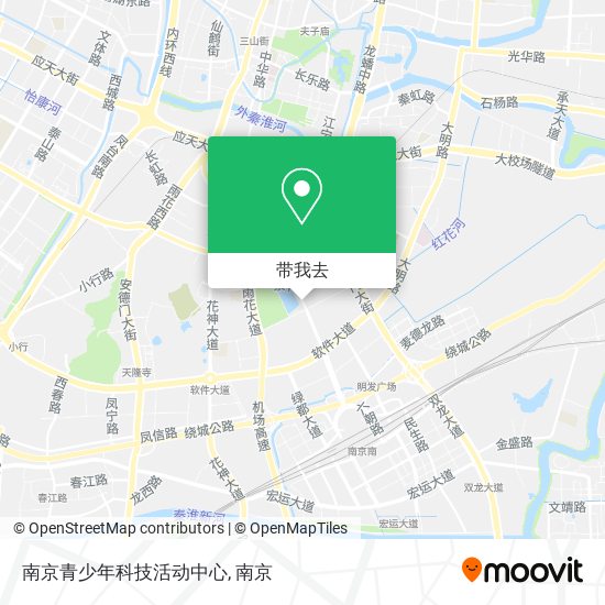 南京青少年科技活动中心地图