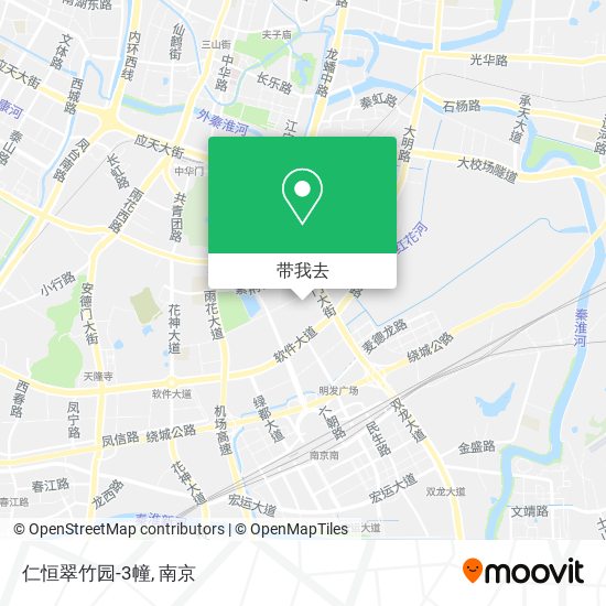 仁恒翠竹园-3幢地图