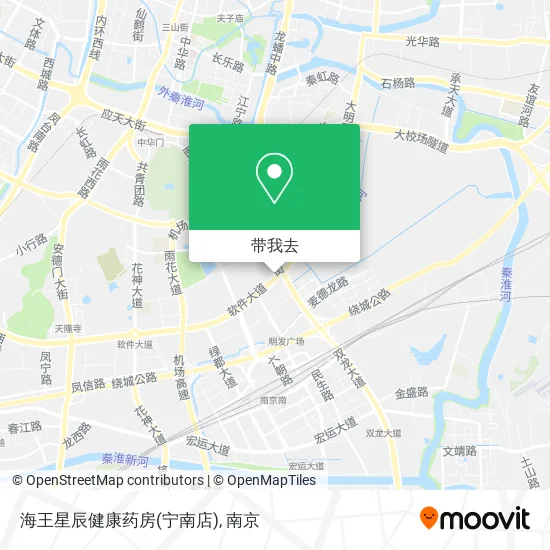 海王星辰健康药房(宁南店)地图