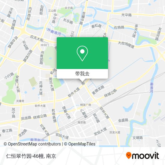 仁恒翠竹园-46幢地图
