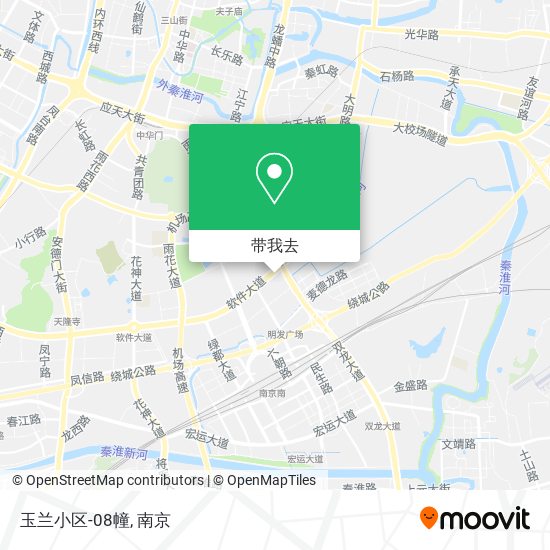 玉兰小区-08幢地图