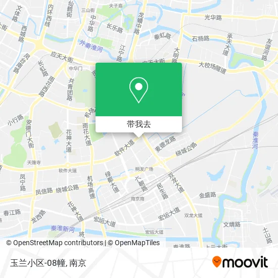 玉兰小区-08幢地图