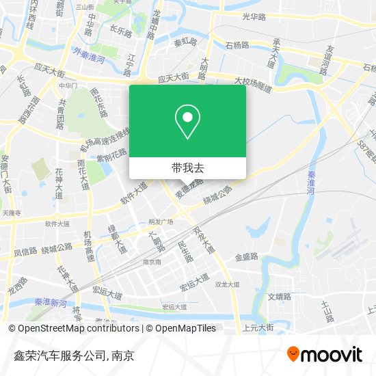 鑫荣汽车服务公司地图
