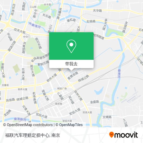 福联汽车理赔定损中心地图