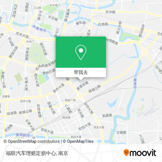 福联汽车理赔定损中心地图
