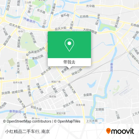 小红精品二手车行地图