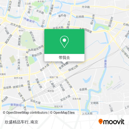 欣盛精品车行地图