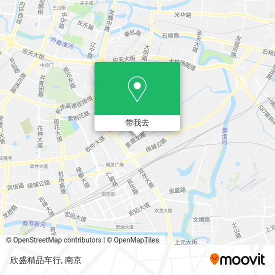 欣盛精品车行地图