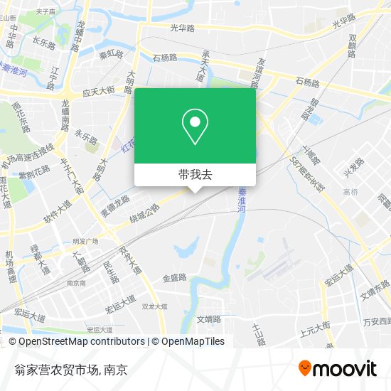 翁家营农贸市场地图