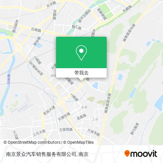 南京景众汽车销售服务有限公司地图