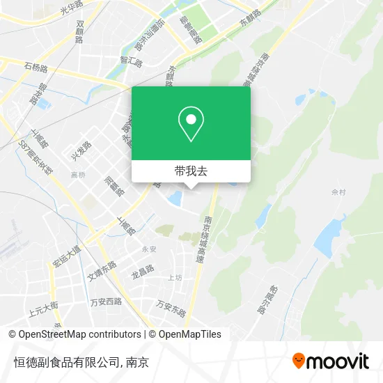 恒德副食品有限公司地图