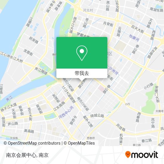 南京会展中心地图