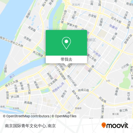 南京国际青年文化中心地图