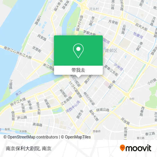 南京保利大剧院地图