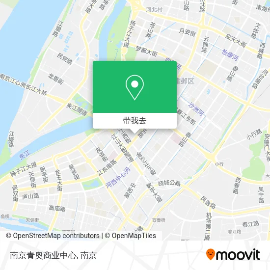 南京青奥商业中心地图