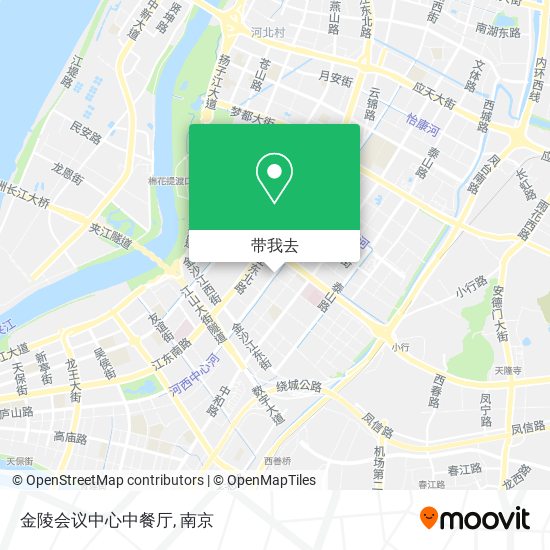 金陵会议中心中餐厅地图