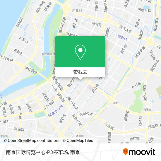 南京国际博览中心-P3停车场地图