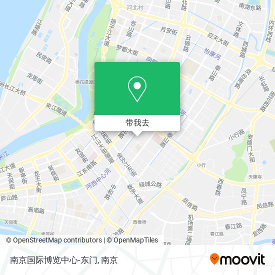 南京国际博览中心-东门地图