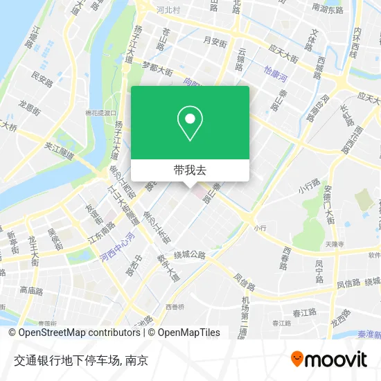 交通银行地下停车场地图